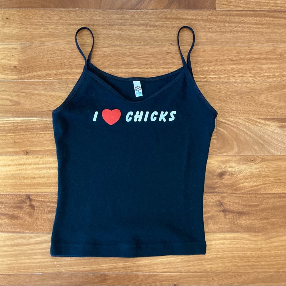 Vintage “I HEART Chicks” Tank Top